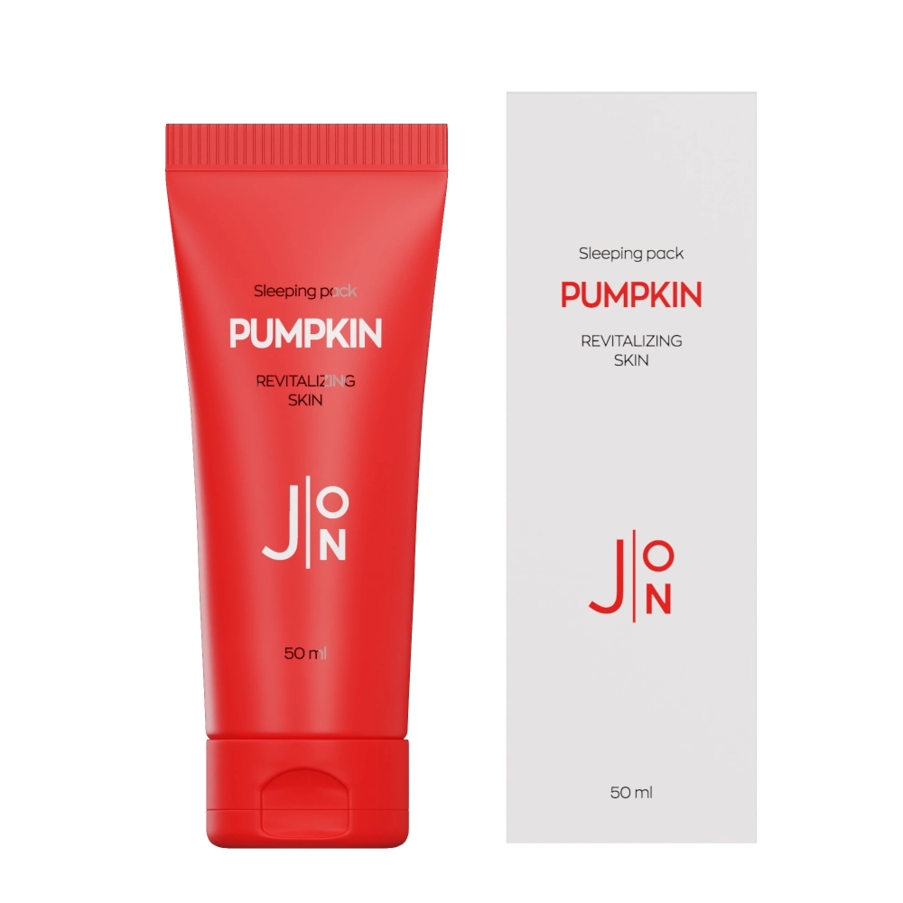 J:ON,  Маска для лица ночная Pumpkin Revitalizing Skin Sleeping Pack, 50 мл